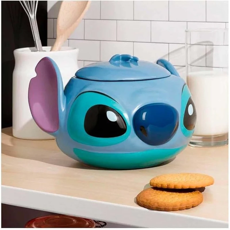 Disney Stitch Head Shaped Cookie Jar, 1 Count
