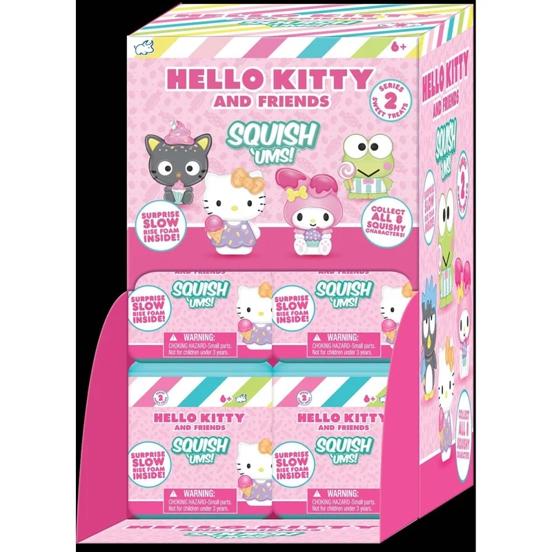 Hello Kitty Squish'ums Foam Character, Assortment, 1 Count