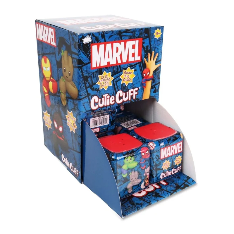 Marvel Cutie Cuffs Slap Bracelet, Assortment, 1 Count