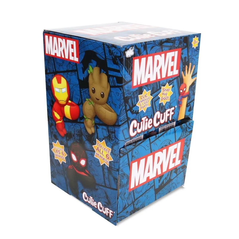 Marvel Cutie Cuffs Slap Bracelet, Assortment, 1 Count