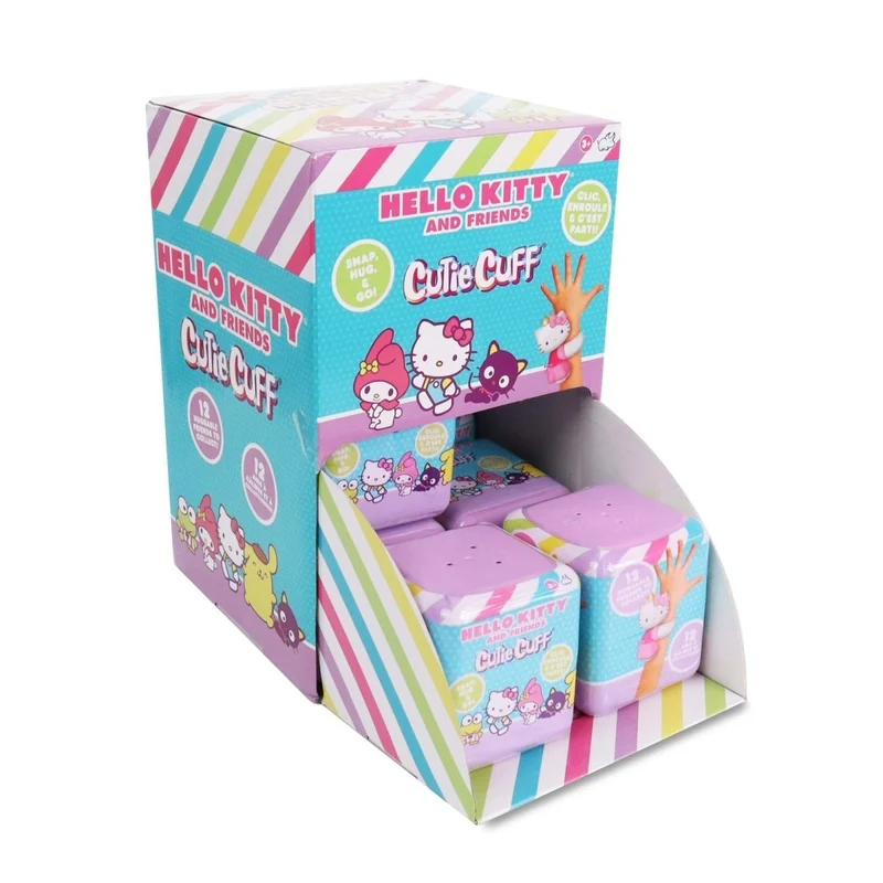 Hello Kitty Cutie Cuffs Slap Bracelet, Assortment, 1 Count