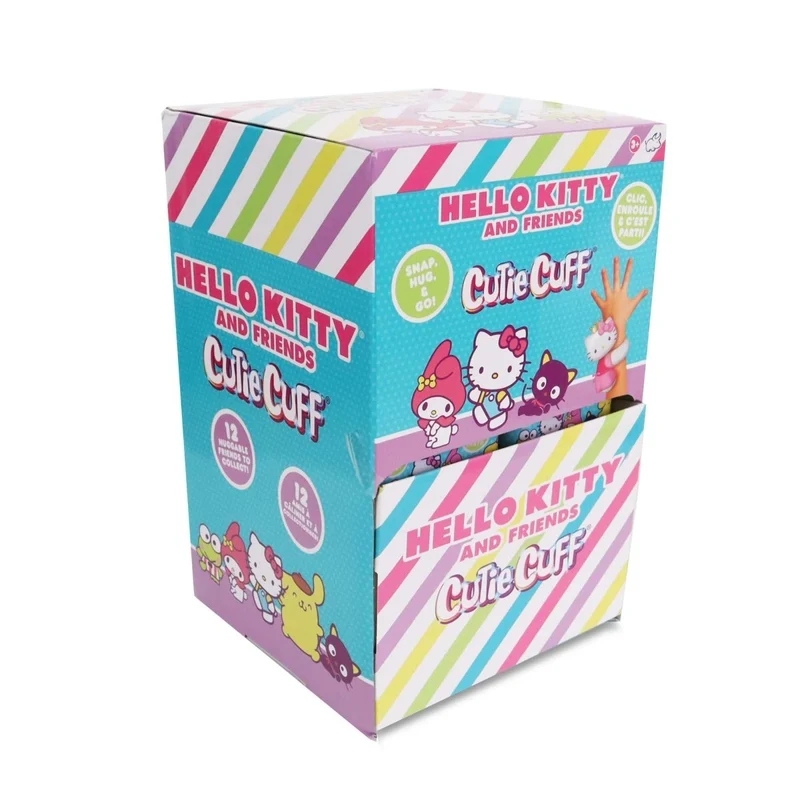 Hello Kitty Cutie Cuffs Slap Bracelet, Assortment, 1 Count