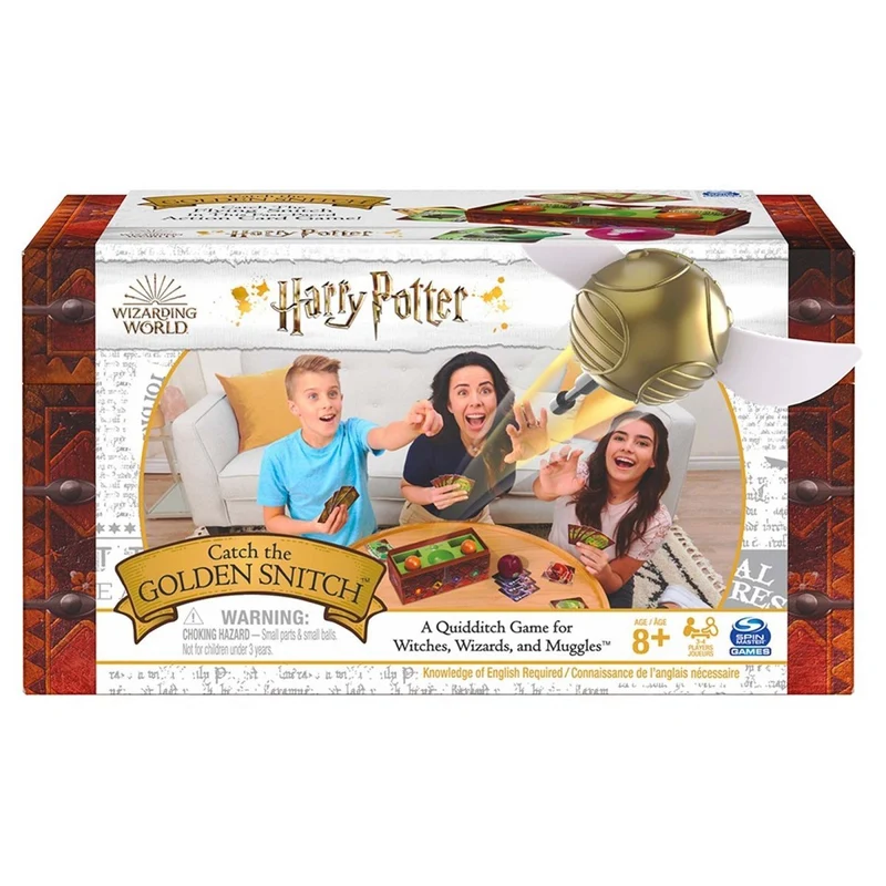 Harry Potter Catch the Snitch Board Game, English Version, 1 Count