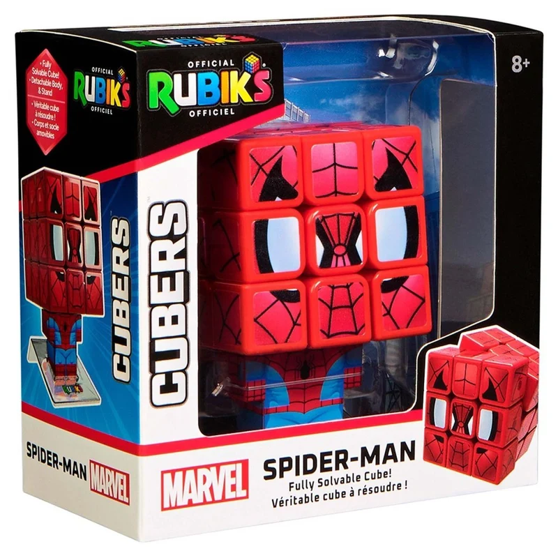 Marvel Spider-Man Cubers, Rubiks Cube, 1 Count