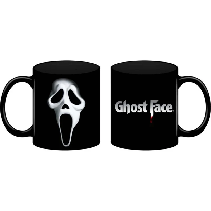 Ghost Face Black Mug, Scream, 20 Oz, 1 Count
