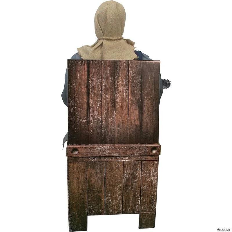 Animated Seated Chainsaw Greeter, 45 Inches, 1 Count