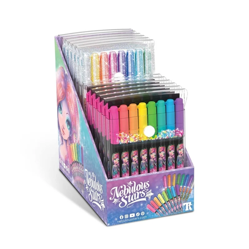 Nebulous Stars Gel Pen Set, Assortment, 8 Count