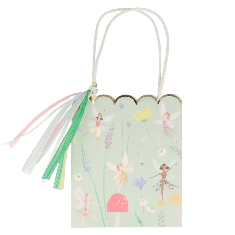 Fairy Party Paper Bags, 8 Count
