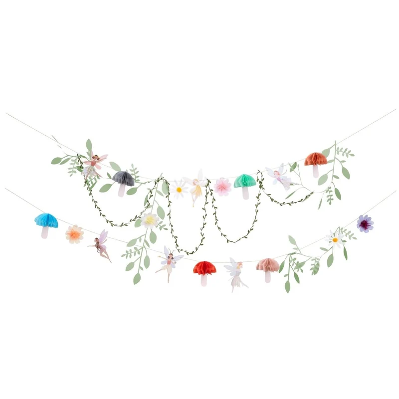 Fairy Paper Garland, 72 Inches, 1 Count