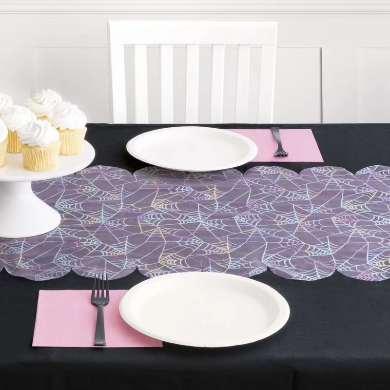 Pastel Hauntings Table Runner, 88 x 18 Inches, 1 Count