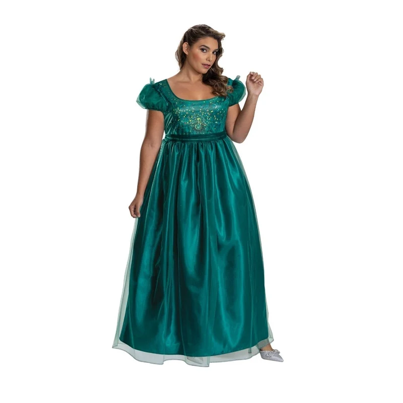 Bridgerton Penelope Classic Costume for Adults, Emerald Green Dress