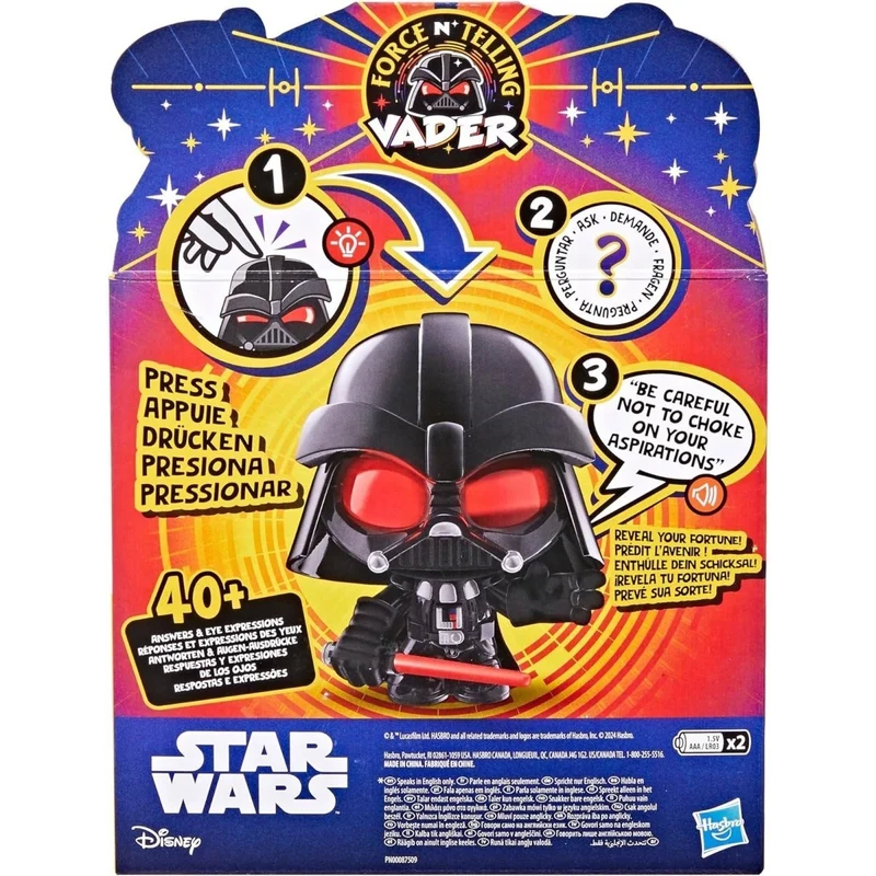 Star Wars Force and Telling Darth Vader Figure, 1 Count