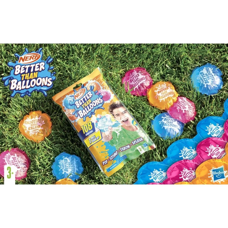 Nerf Water Pods, 108 Count