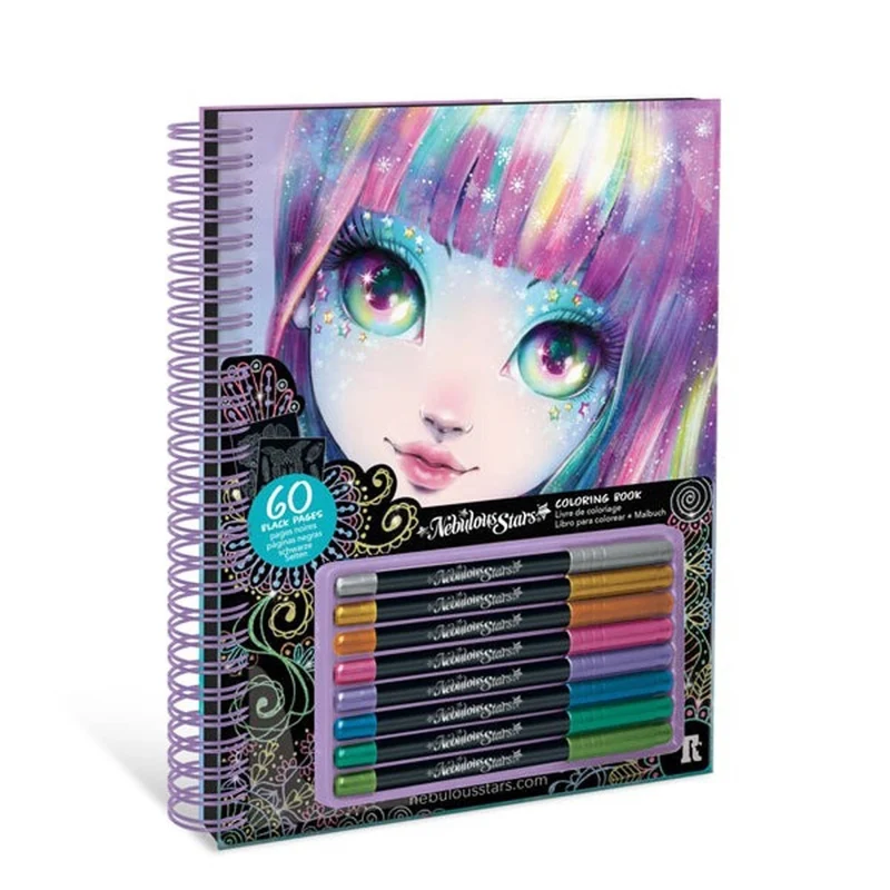 Nebulous Stars Isadora Coloring Book, 1 Count