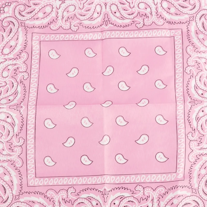 Glam Fringe Pink Bandana, 1 Count