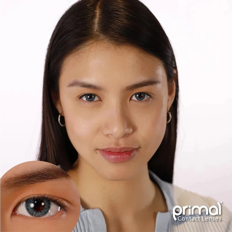 PRIMAL® Celestial Ocean - Blue Coloured Contact Lenses, 3 Month Usage
