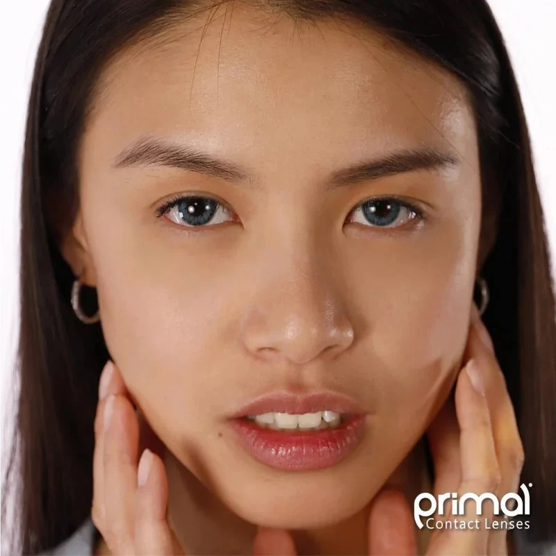 PRIMAL® Celestial Ocean - Blue Coloured Contact Lenses, 3 Month Usage