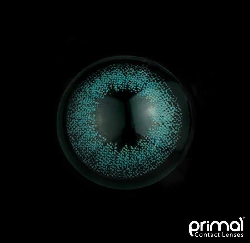 PRIMAL® Celestial Ocean - Blue Coloured Contact Lenses, 3 Month Usage