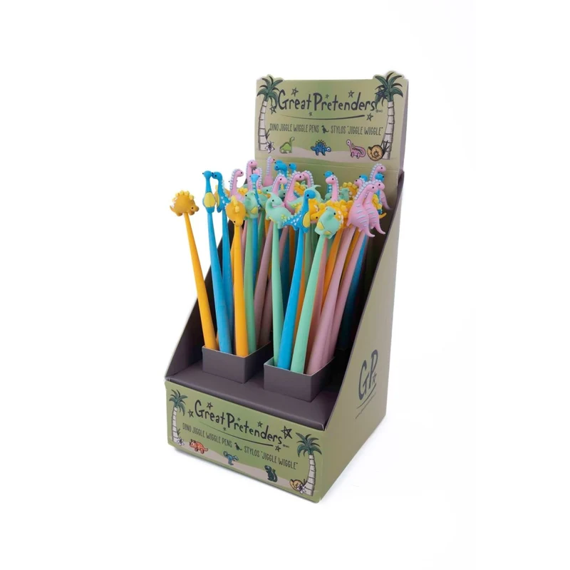 Dino Jiggle Wiggle Pen, Assortment, 1 Count