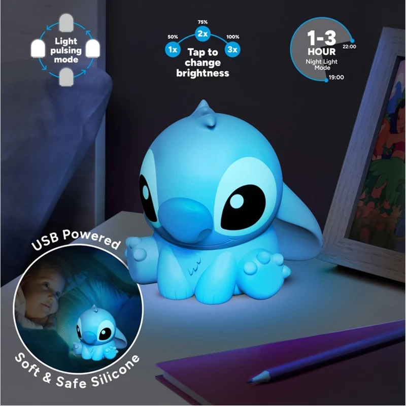 Disney Stitch Silicone Night Light
