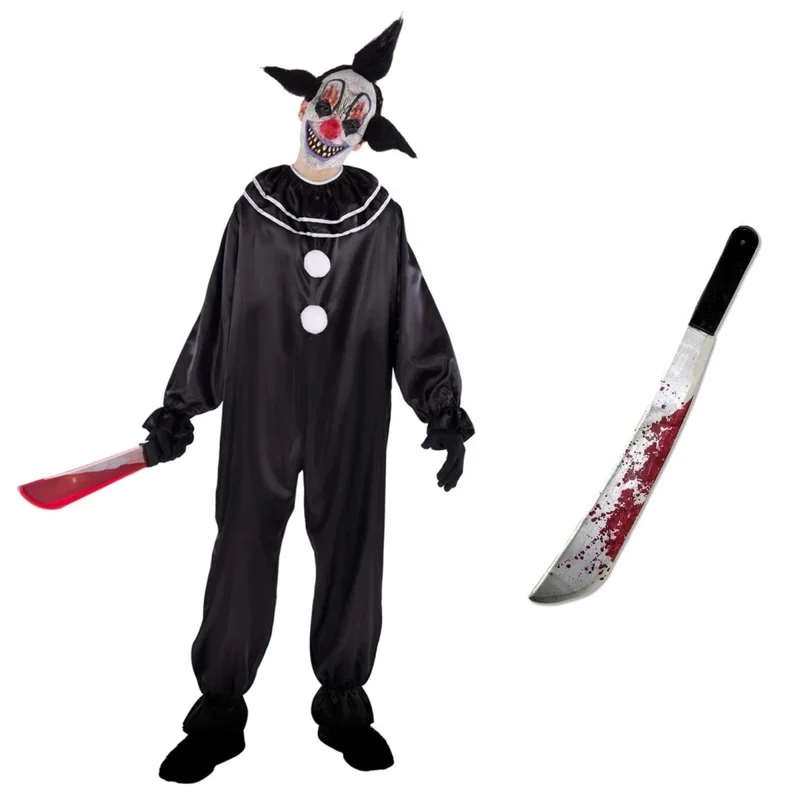 Creepy Clown Costume Kit for Kids