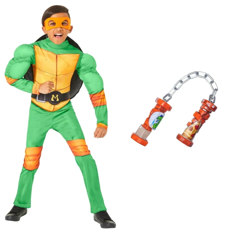 Teenage Mutant Ninja Turtles Mikey Costume Kit for Kids