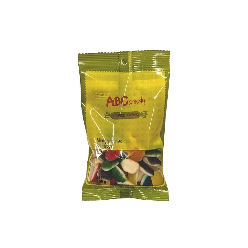 Mini Frogs Candies, 100g, 1 Count