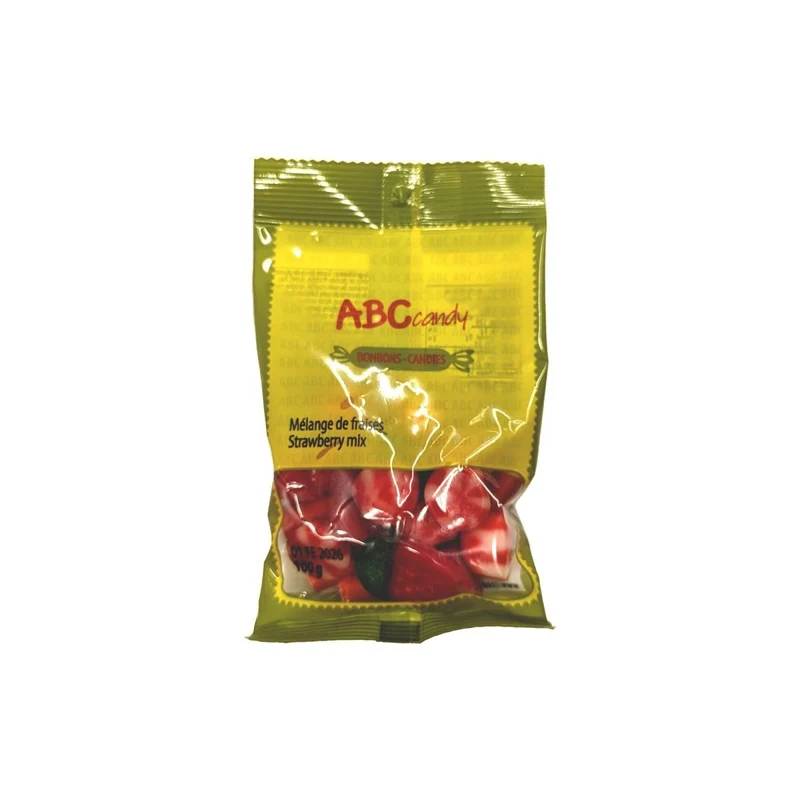 Strawberry Mix Candies, 100g, 1 Count