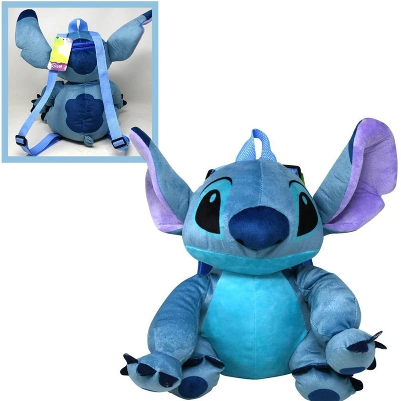 Disney Stitch Plush Backpack, 12 Inches, 1 Count