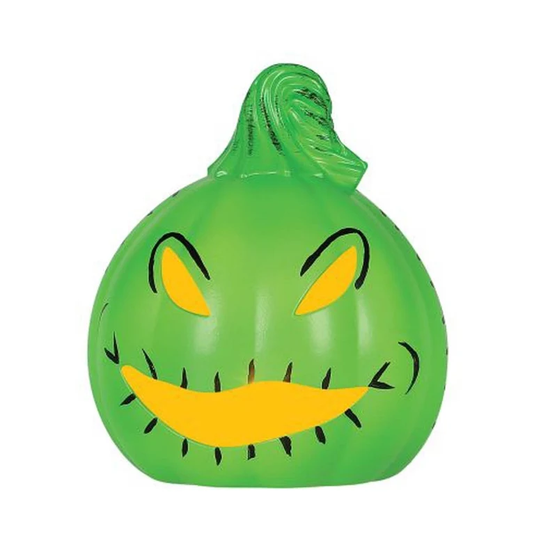Nightmare Before Christmas Mini Oogie Boogie Light-Up Pumpkin, 1 Count