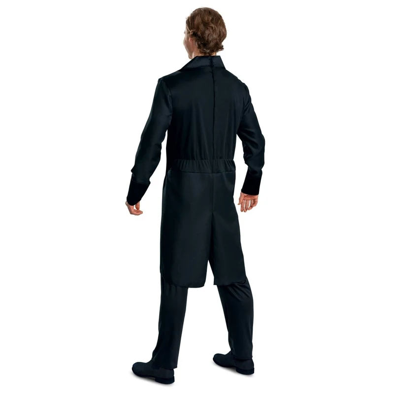 Bridgerton Brother Classic Costume for Adults, Black Jumpsuit With Jacket