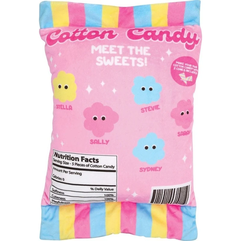 Cotton Candy Packaging Plush, 16 Inches, 1 Count