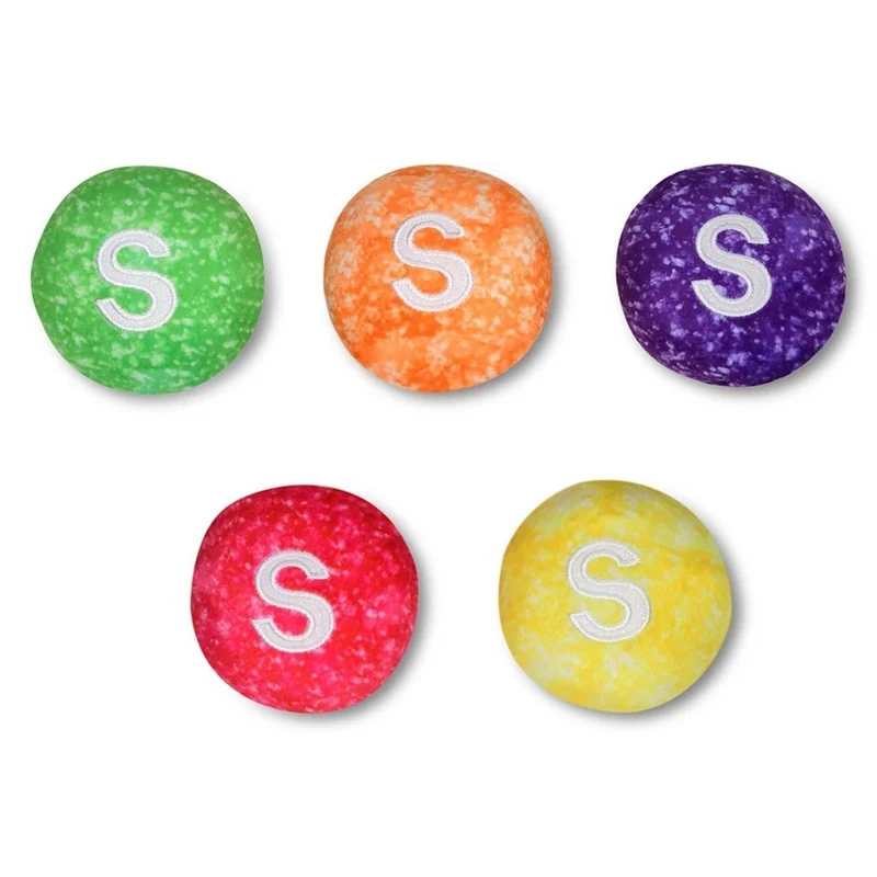 Sour Skittles Packaging Plush, 17 Inches, 1 Count