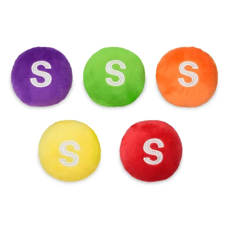 Skittles Packaging Plush, 17 Inches, 1 Count