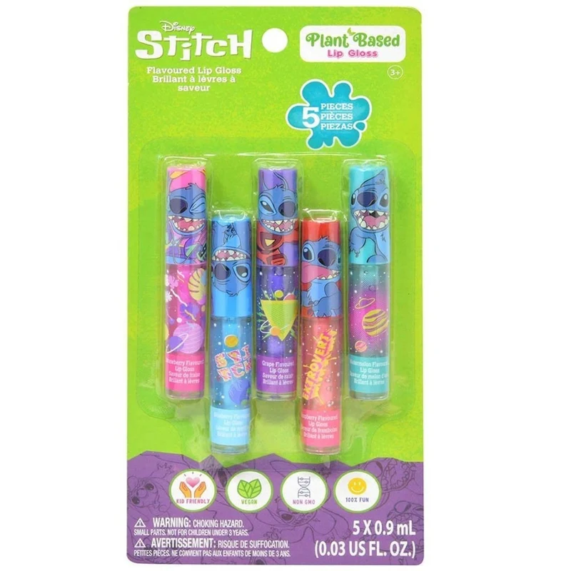Disney Stitch Lip Gloss, 5 Count