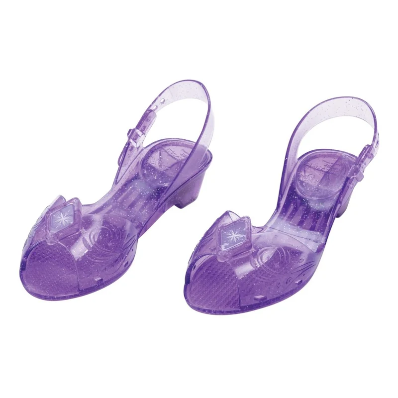 Elsa Purple Jelly Shoes for Kids, Disney Frozen