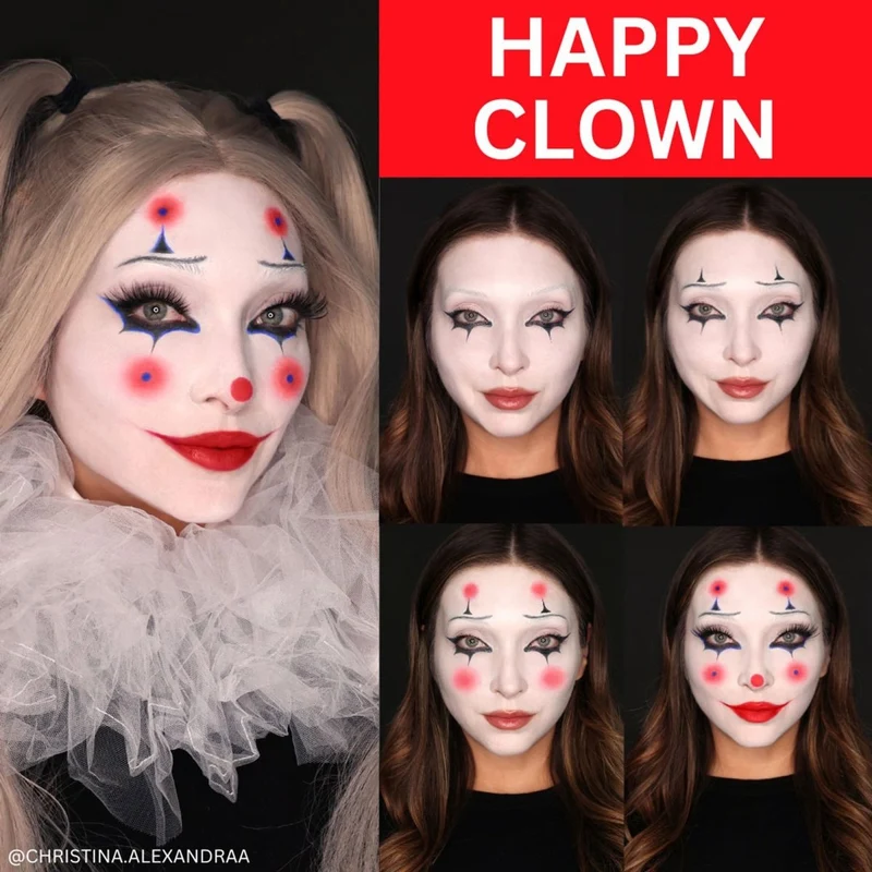 Clown Makeup Kit, 1 Count