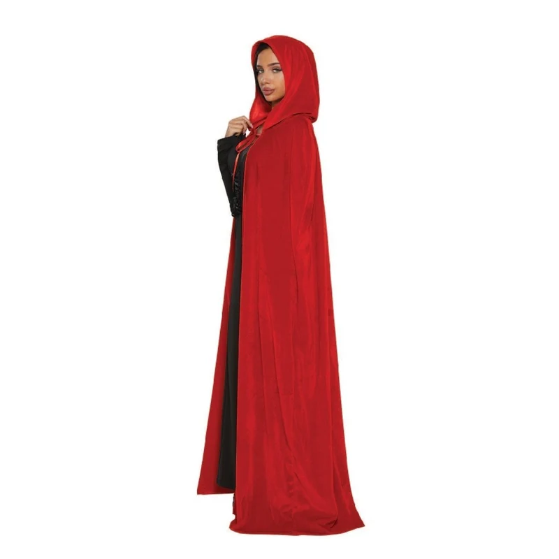 Red Velvet Cape for Adults