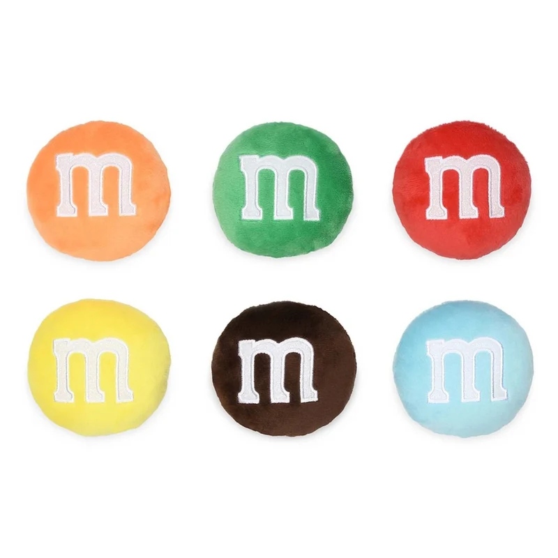 Chocolate M&M Packaging Plush, 17 Inches, 1 Count