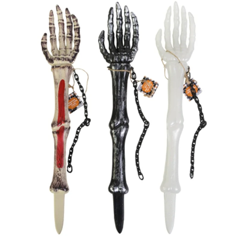 Skeleton Arm Yard Stake, 23 Inches, Assortment, 1 Count