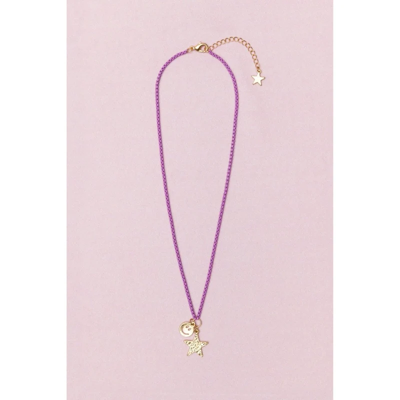 Boutique Chic Starshine Smiles Necklace for Kids, 1 Count