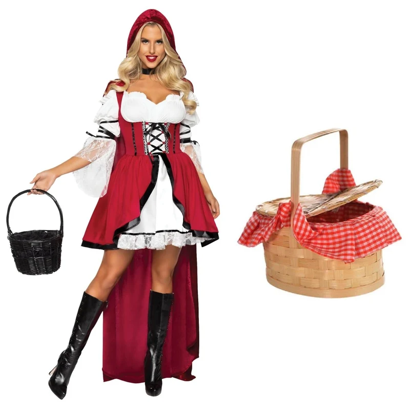 Red Riding Hood Costume Kit for Adults