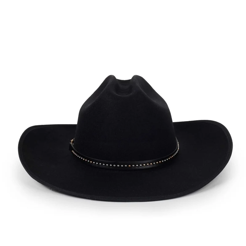 Black Western Cowboy Hat for Adults