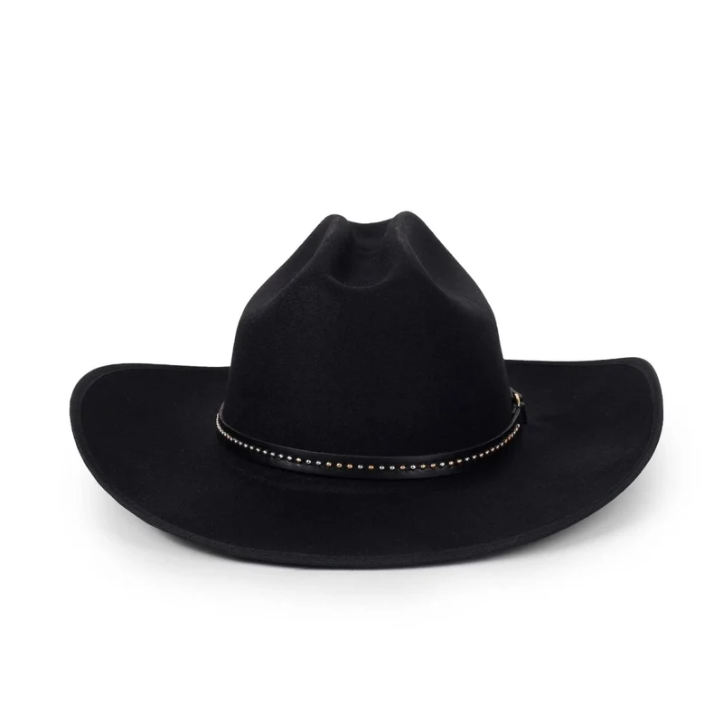 Black Western Cowboy Hat for Adults