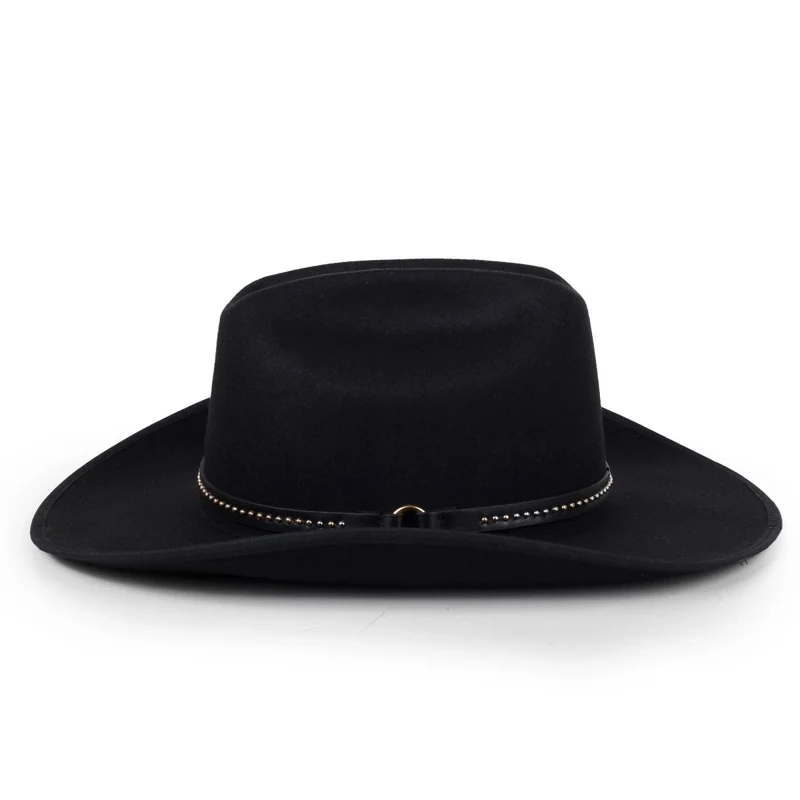 Black Western Cowboy Hat for Adults