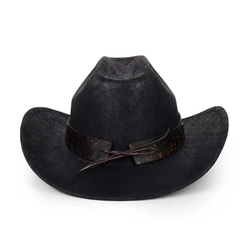 Black Cowboy Hat for Adults