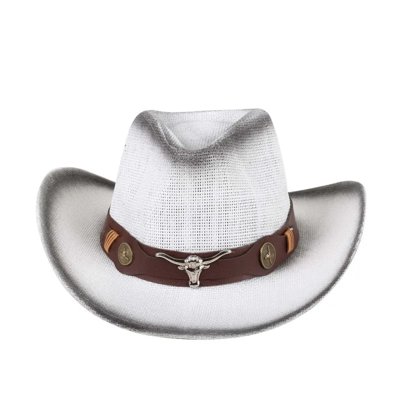 White Deluxe Cowboy Hat for Adults