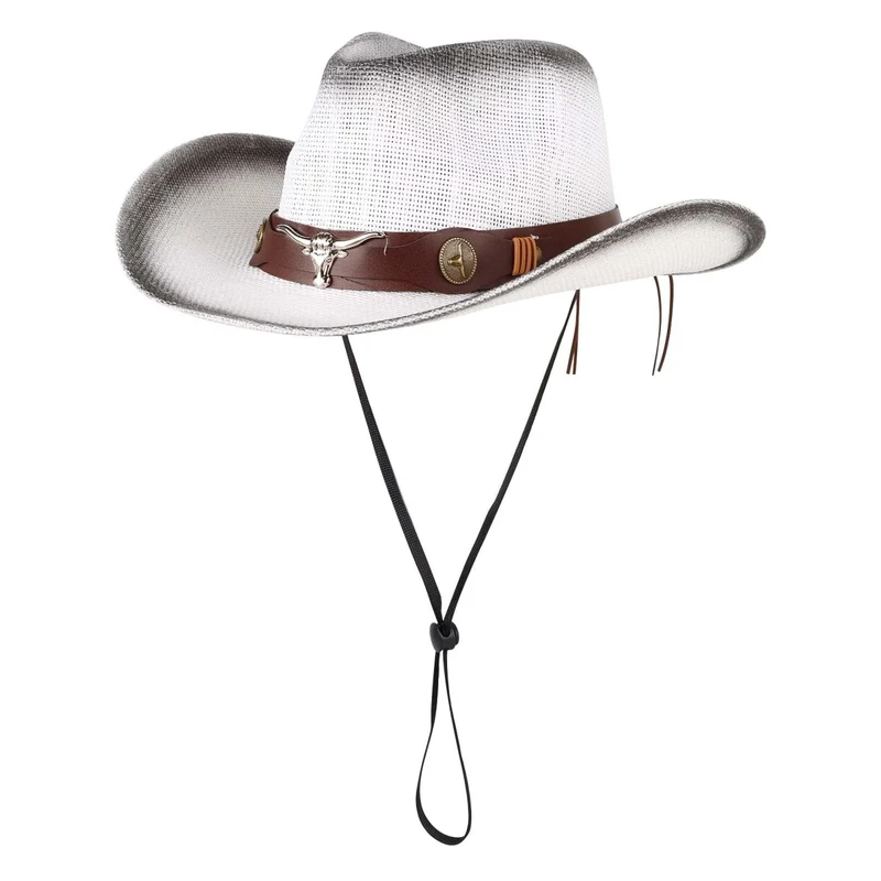 White Deluxe Cowboy Hat for Adults