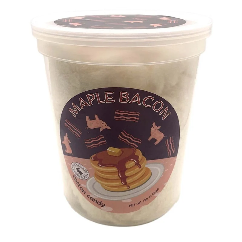 Maple Bacon Cotton Candy, 50g, 1 Count