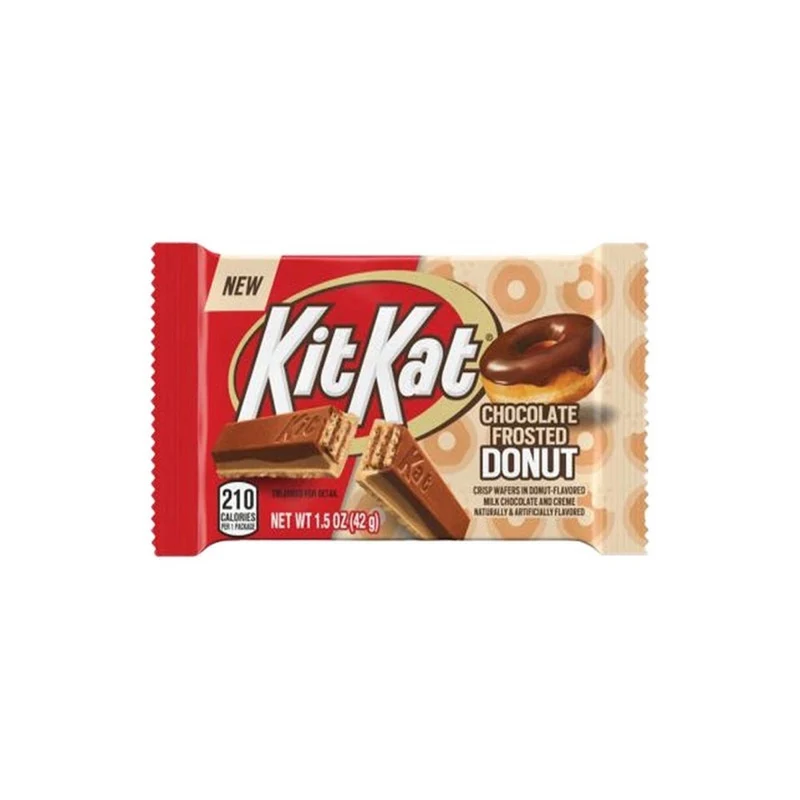 Kit Kat Chocolate Frosted Donut Bar, 42g, 1 Count
